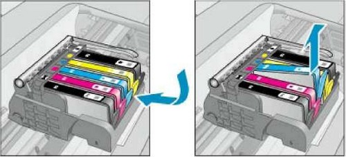 как менять картридж в принтере hp как менять картридж в принтере hp